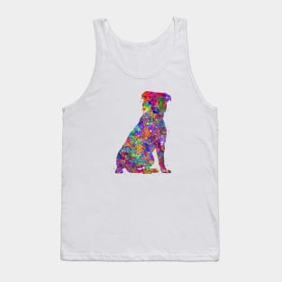 Staffordshire Bull Terrier watercolor Tank Top